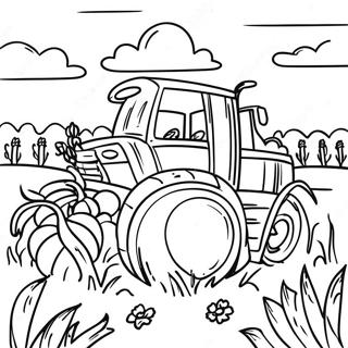 Harvest Coloring Pages