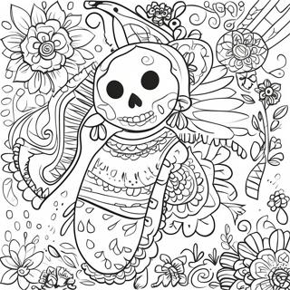 Arte Popular Mexicana Páginas Para Colorir