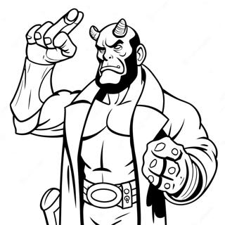 Hellboy Ausmalbilder