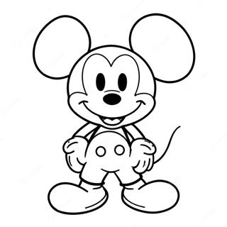 Página Para Colorir Do Mickey Mouse 49893-39467