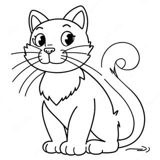 Bad Kitty Coloring Pages