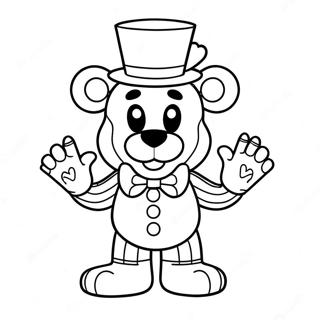 Funtime Freddy Målarbilder