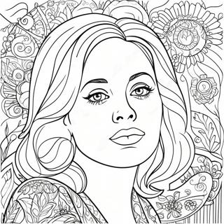 Adele Coloring Page 40873-32305