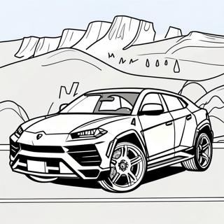 Lamborghini Urus Kolorowanki