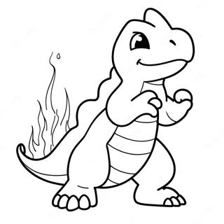 Charmeleon Kleurplaat 42823-33843