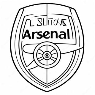 Arsenal Kleurplaten