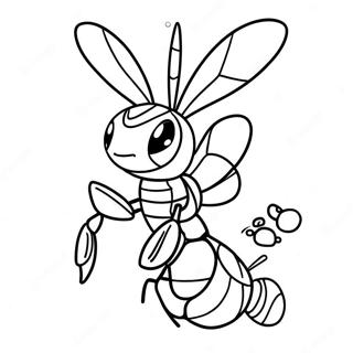 Beedrill Kleurplaten