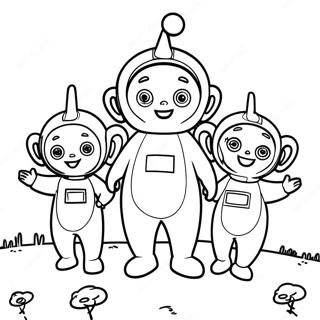 Pagina Da Colorare Dei Teletubbies 5900-4689