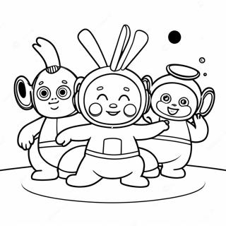 Pagina Da Colorare Dei Teletubbies 5900-4692