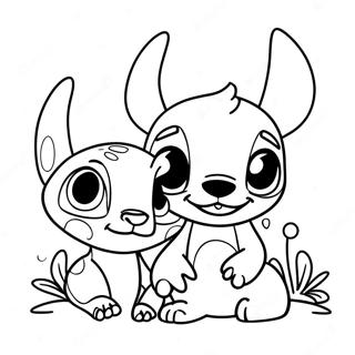 Lilo I Stitch Kolorowanki