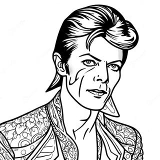 David Bowie Ausmalbilder