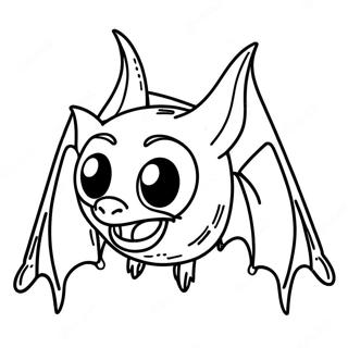 Bat Print Out Coloring Page 50453-39907