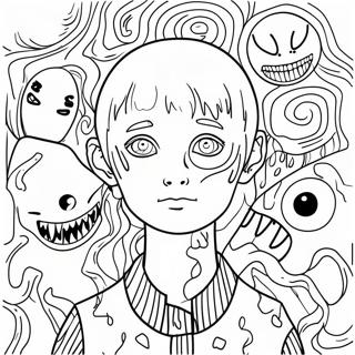 Junji Ito Värityssivut