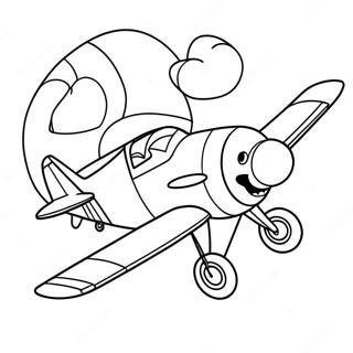 Disney Flugzeuge Ausmalbilder