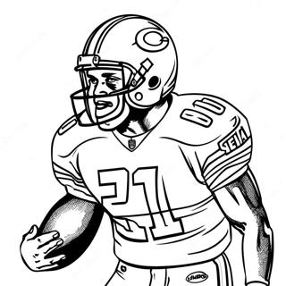 Barry Sanders Coloring Page 51793-40975