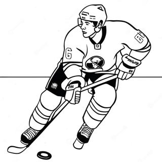 Buffalo Sabres Spiller, Der Skater Farvelægningsside 52254-41333