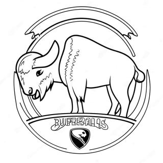 Buffalo Sabres Logo Farvelægningsside 52253-41332