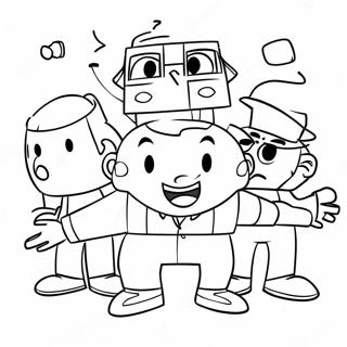 Big Block Singsong Coloring Pages