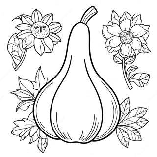 Page À Colorier De Courge 64503-51048