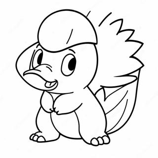 Cyndaquil-Toiminta Värityskuva 65014-51472