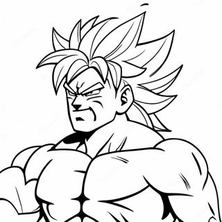 Broly Kleurplaten