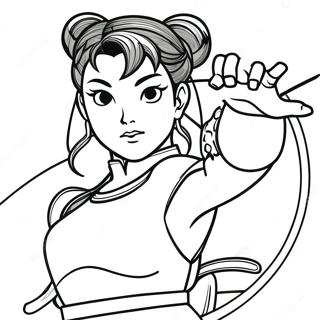 Chun Li Värityssivut