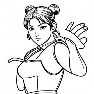 Chun Li Målarbild 66614-52702