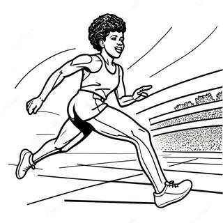 Wilma Rudolph Kleurplaten