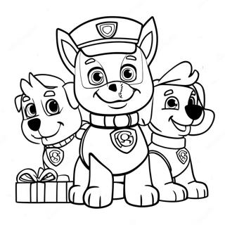 Paw Patrol Pagini De Colorat