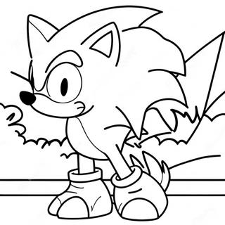 Pagina Da Colorare Sonic Darkspine 68244-54004