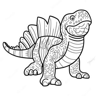 Dimetrodon Ausmalbilder