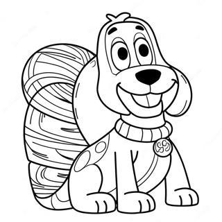 Pagina Da Colorare Di Slinky Dog 68594-54289