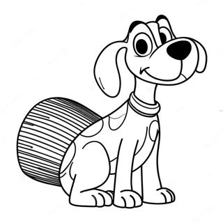 Pagina Da Colorare Di Slinky Dog 68594-54290