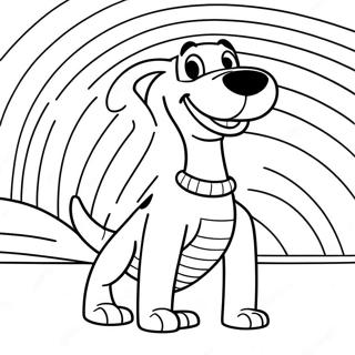 Pagina Da Colorare Di Slinky Dog Felice 68595-54309