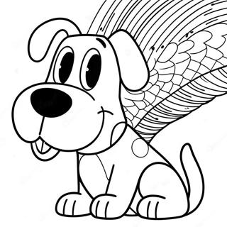 Pagina Da Colorare Di Slinky Dog Felice 68595-54312