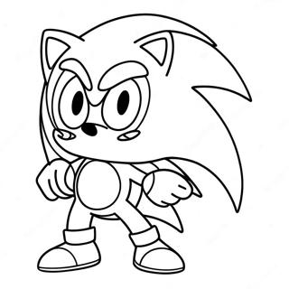 Sonic Among Us Charakter Ausmalbild 68624-54331