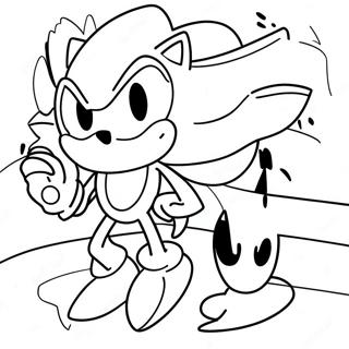 Sonic Among Us Charakter Ausmalbild 68624-54332