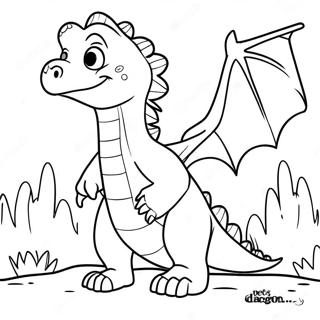 Pete's Dragon Coloring Page 68804-54459