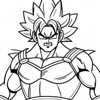 Bardock Kleurplaten