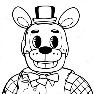 Fnaf Lefty Färgläggningssida 69084-54666