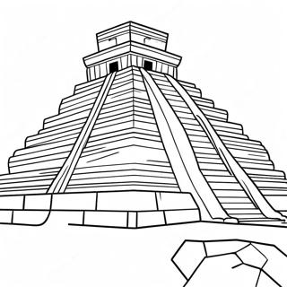 Ziggurat Coloring Page 69464-54992