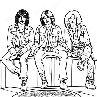 Led Zeppelin Kolorowanki