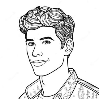 Página Para Colorear De Shawn Mendes 61023-48297