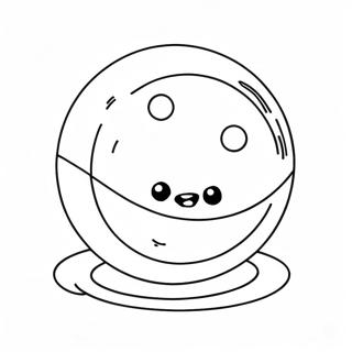 Bouncy Ball Coloring Pages