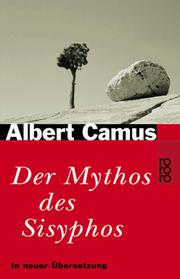 Le mythe de Sisyphe by Albert Camus