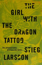 Cover of: The Girl with the Dragon Tattoo by Stieg Larsson