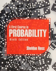 Cover of: A first course in probability