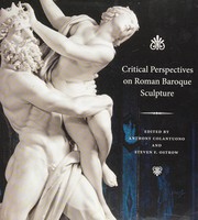 Cover of: Critical Perspectives on Roman Baroque Sculpture