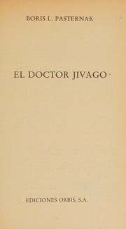 Cover of: El Doctor Zhivago