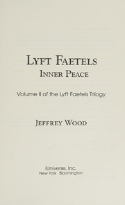 Cover of: Lyft Faetels: inner peace